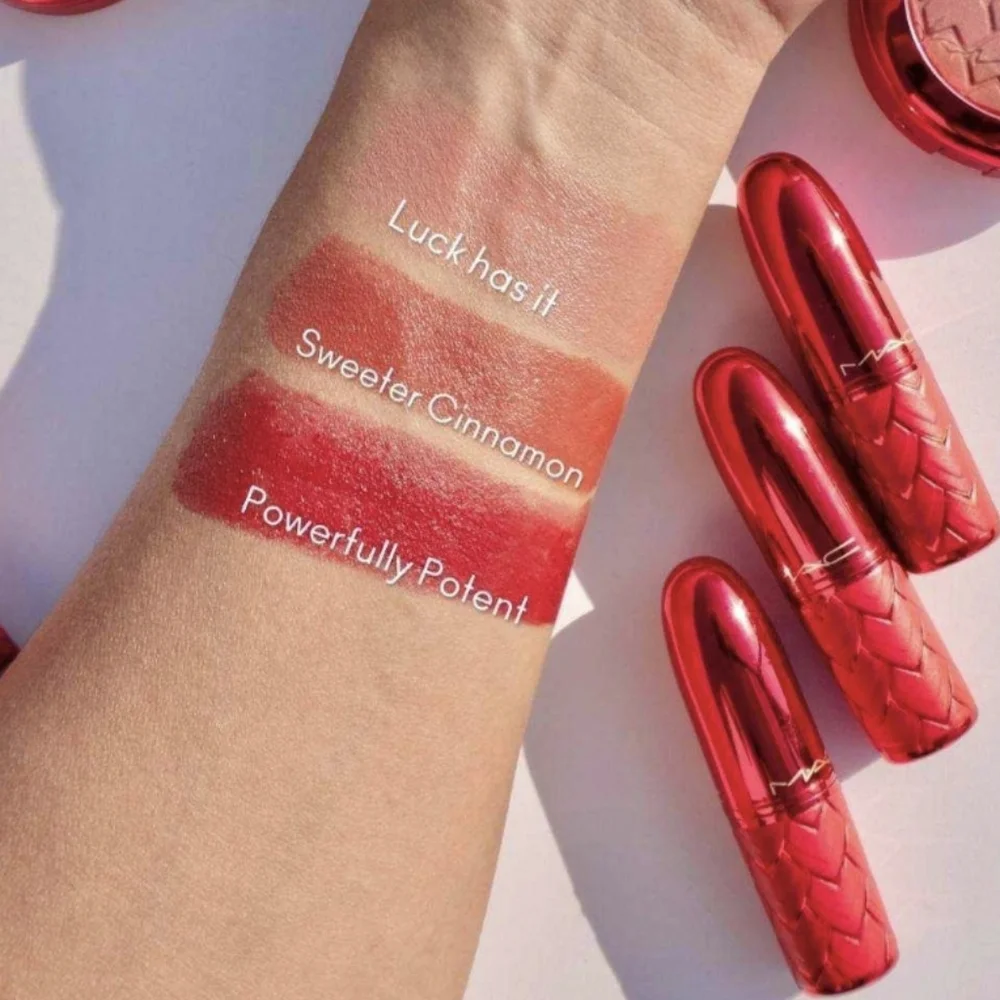 ❇️🧚‍♀️SWEETER CINNAMON Mac Lim Ed LoveStruck Lustreglass LipstickMac Lim NWT